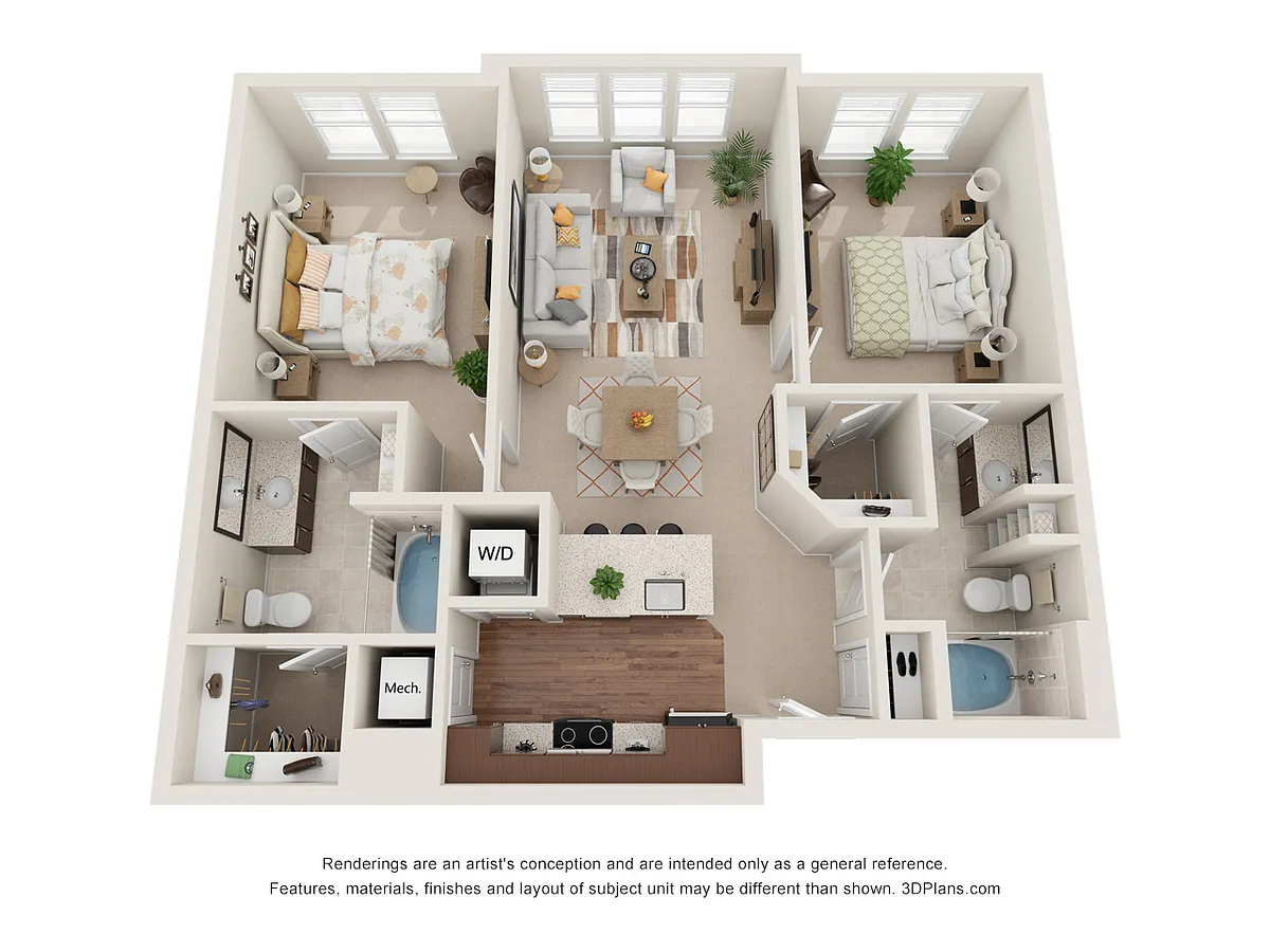 Floor plan Deco