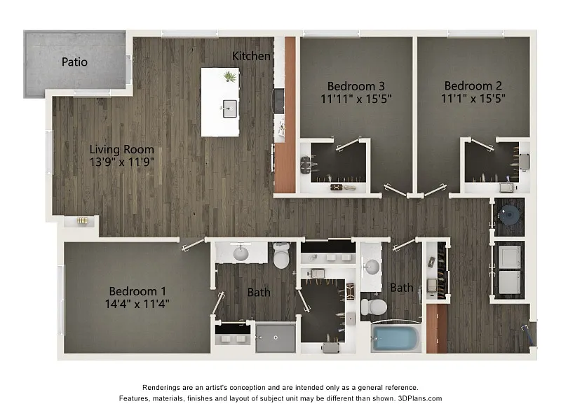 Floor plan C2C