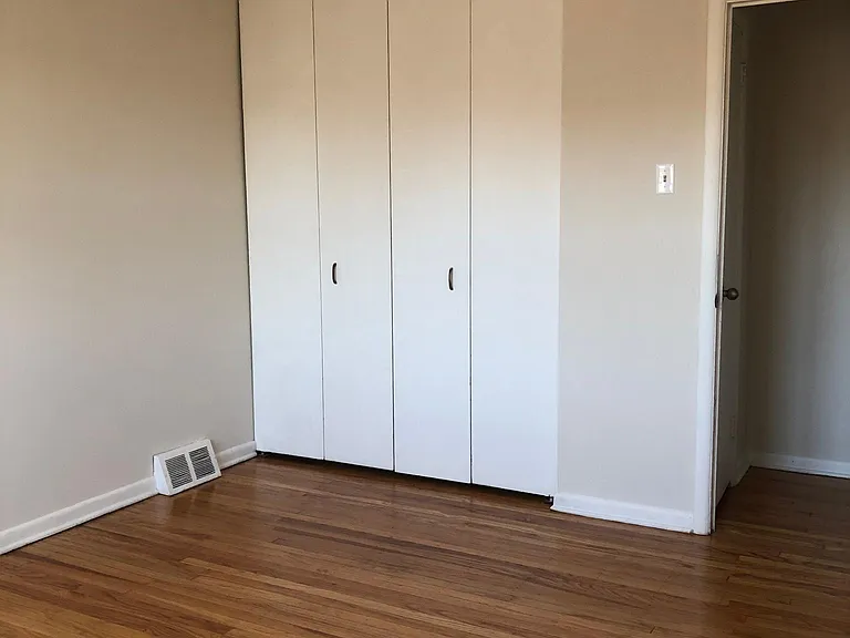 First bedroom closets