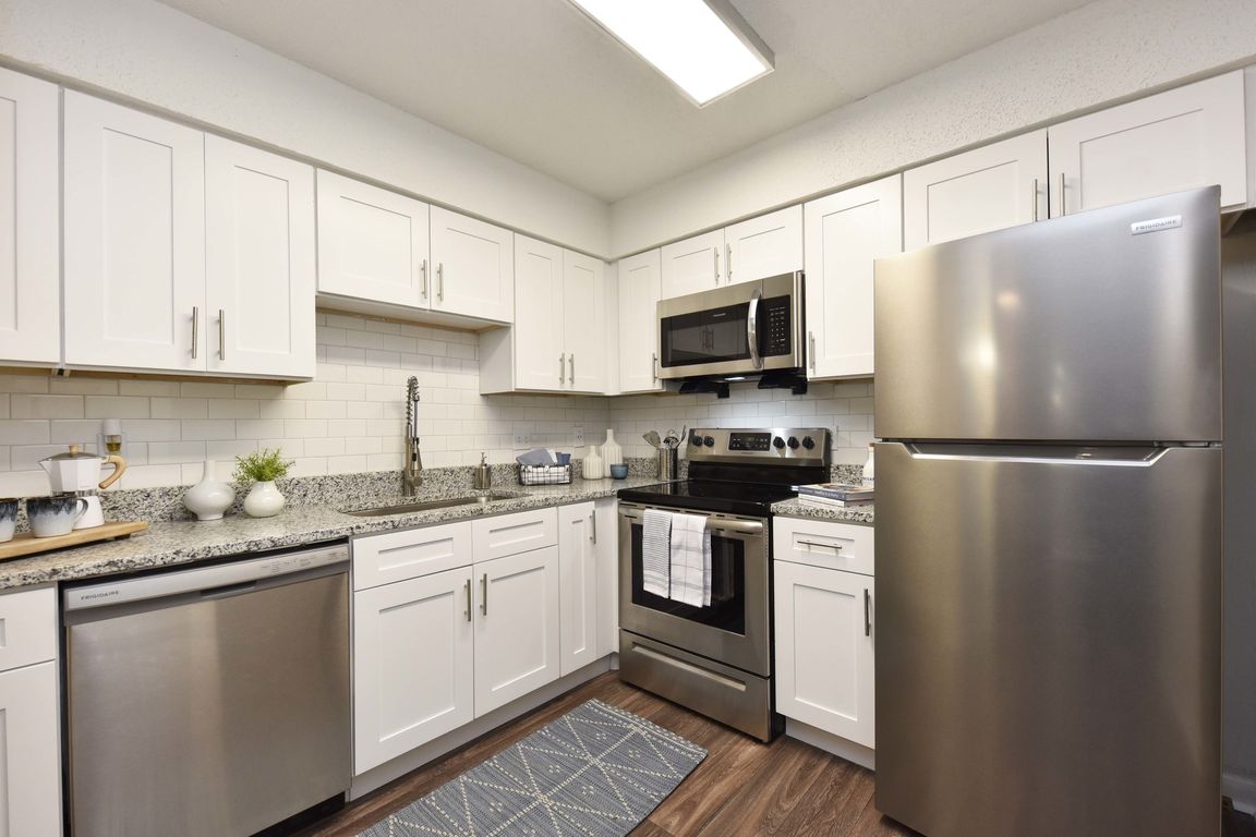 Kitchen with Granite Counters