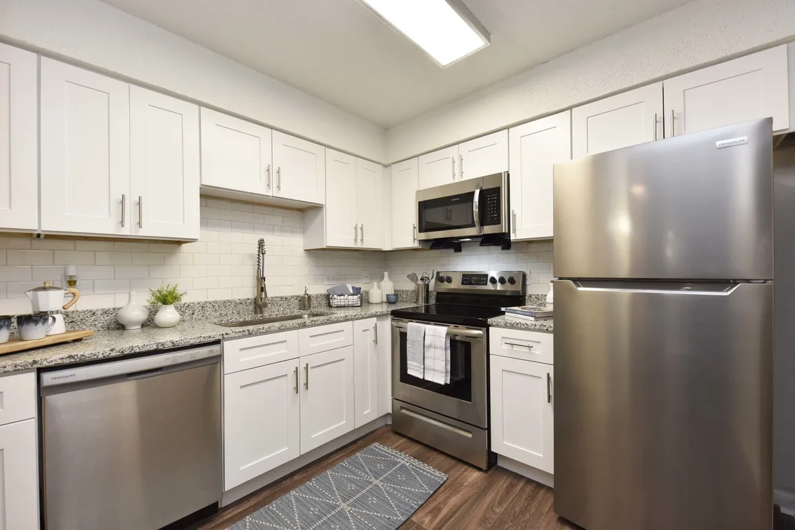 Kitchen with Granite Counters