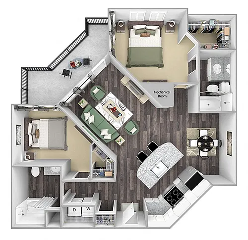 Floor plan B4