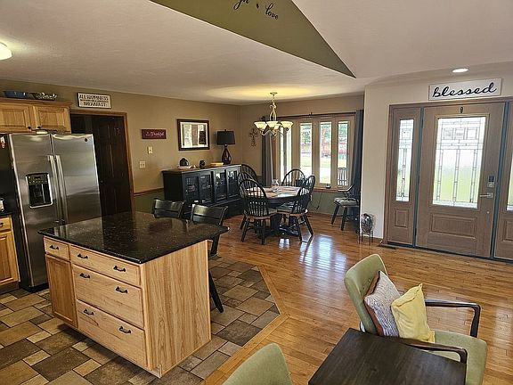 Kitchen, Dining, Front Entry