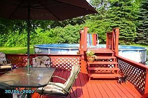 32 Ft round swimming pool