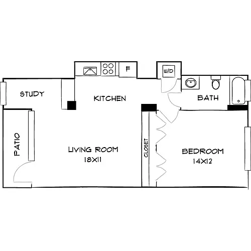 Floor plan Design 1D