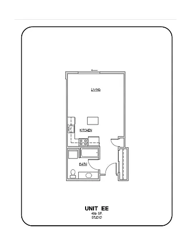 Floor plan STUDIO