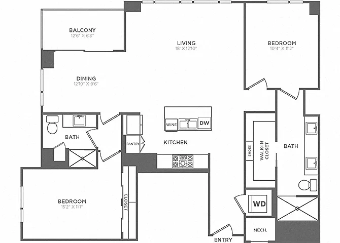 Floor plan TB1