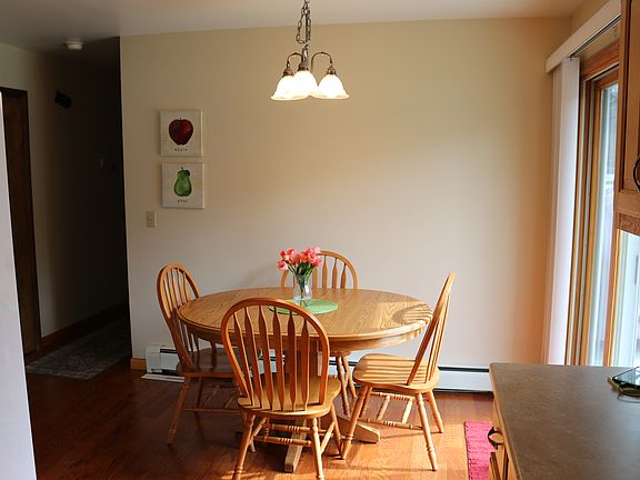 Eat in kitchen with backyard