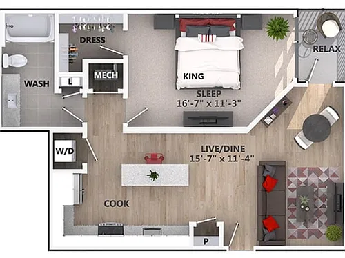 Floor plan A3d