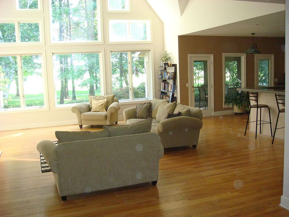 Living Room, Kitchen, Sun Room