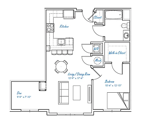 Floor plan A1F1