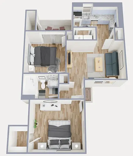 Floor plan B1