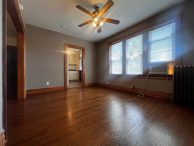 Looking from middle room toward kitchen.