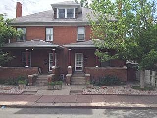Front view of building.