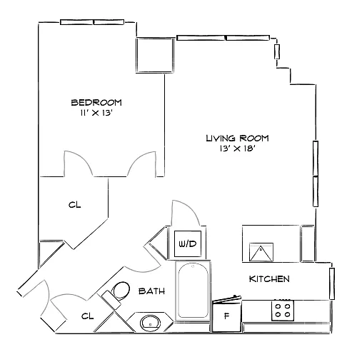 Floor plan Design 1D Premier
