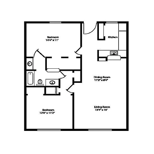 Floor plan D