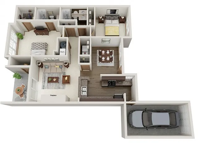 Floor plan Cypress