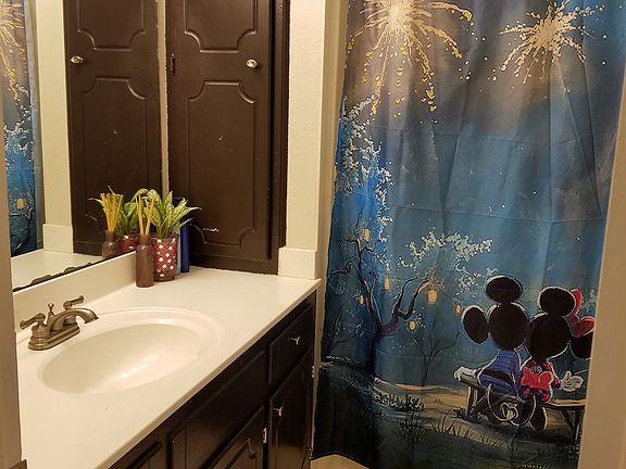Hallway bathroom