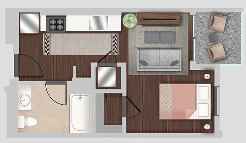 Floor plan A1