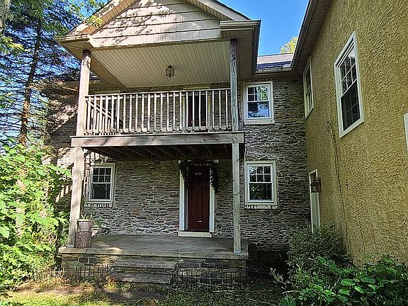 Left Front with Balcony