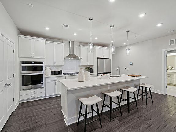 Kitchen Overlooks Gathering Room