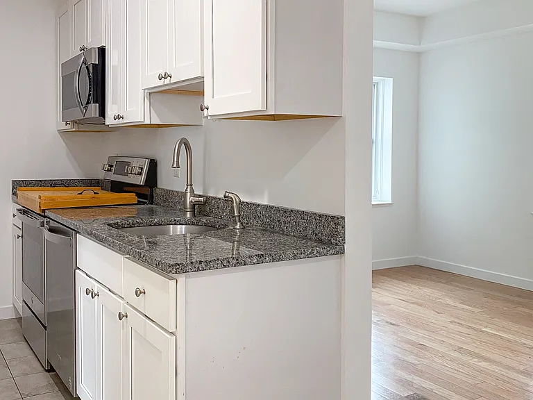 Open galley kitchen