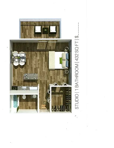Floor plan 0x1S