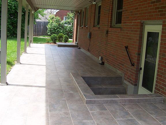 Back patio