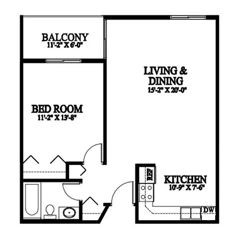 Floor plan A7