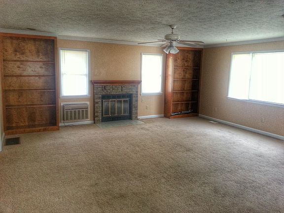 Huge addition with built-ins and fireplace