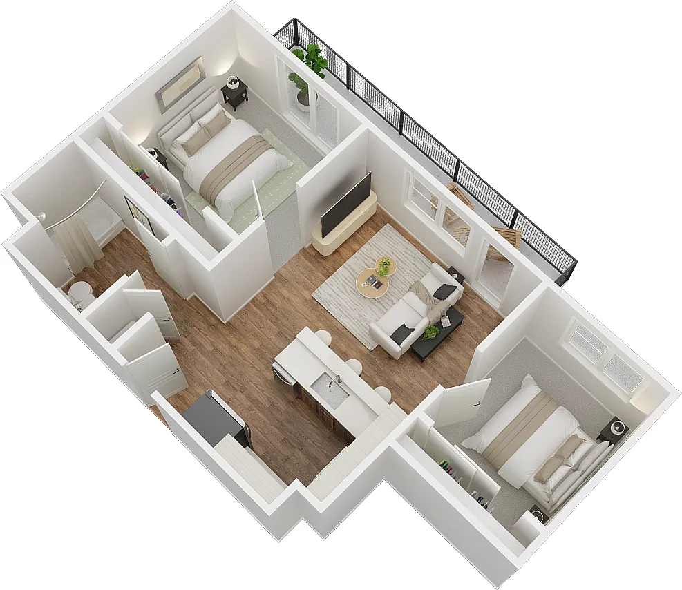 Floor plan The Demo
