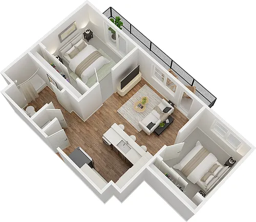 Floor plan The Demo