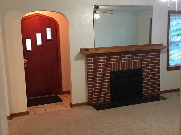Fireplace updated with energy-efficient electric heat