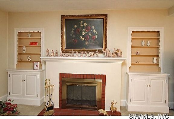 Fireplace in the Living room