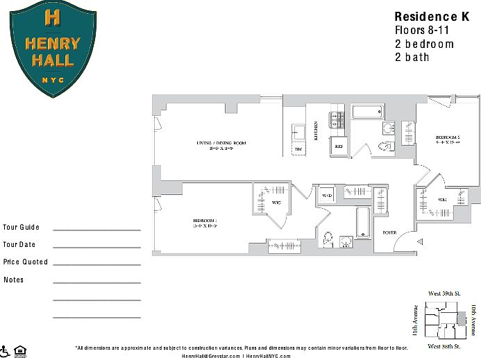 2nd image of 515 W 38th St APT 10K