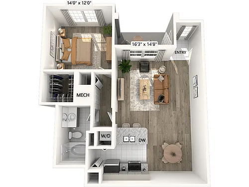 Floor plan A2