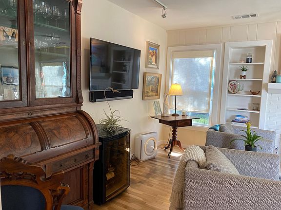 Living room includes a TV mount