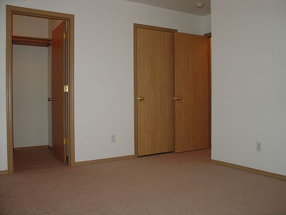 Master bedroom with walk-in closet.