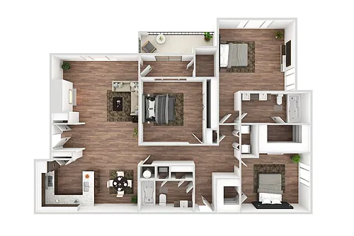 Floor plan Outer Banks 1