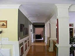 hall to master bedroom