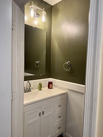 half bathroom