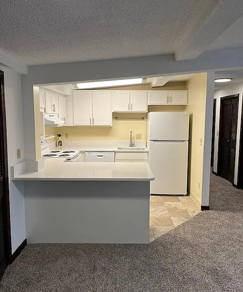 View from hallway entry door.