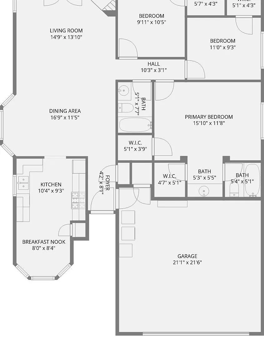 3 bed, 2.0 bath, 1314 sqft, $2,200 — Photo 2