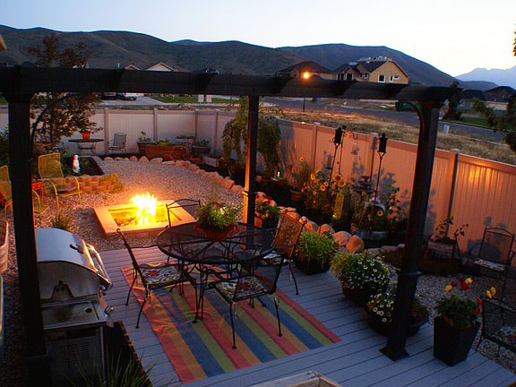 Barbecue on the deck