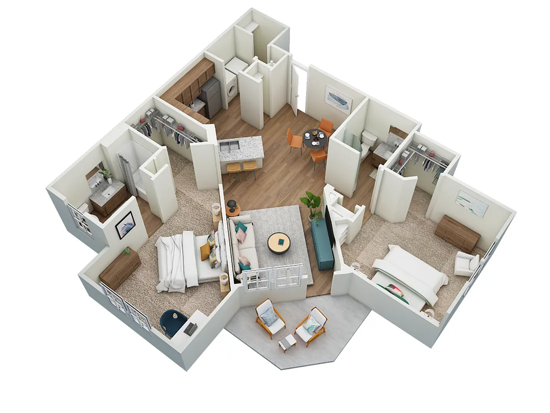 Floor plan Delray