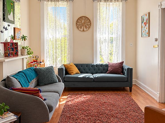 First-floor living room