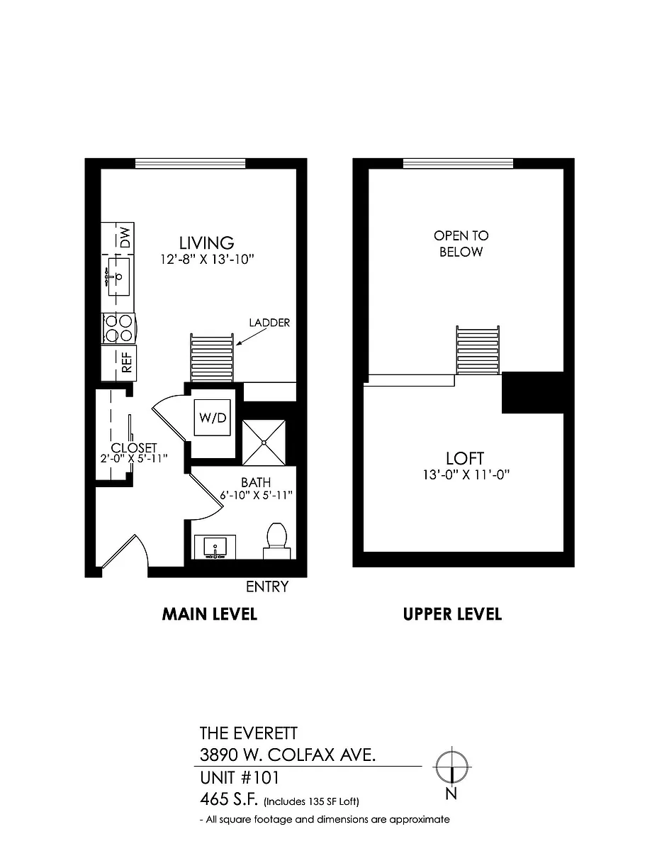 Floor plan Studio