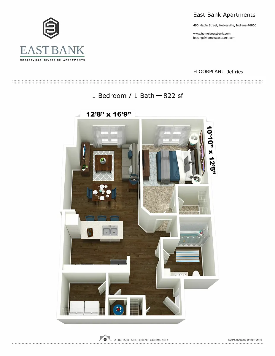 Floor plan Jeffries 1.1