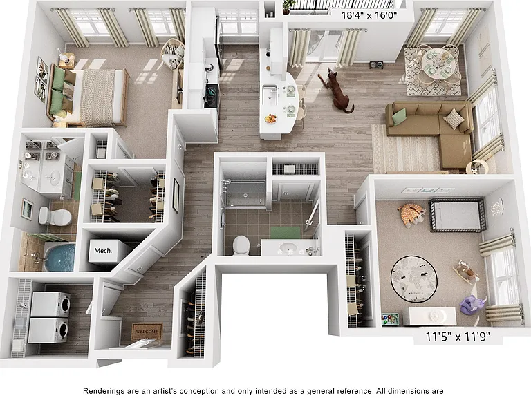 Flats at West Broad Village — Photo 37