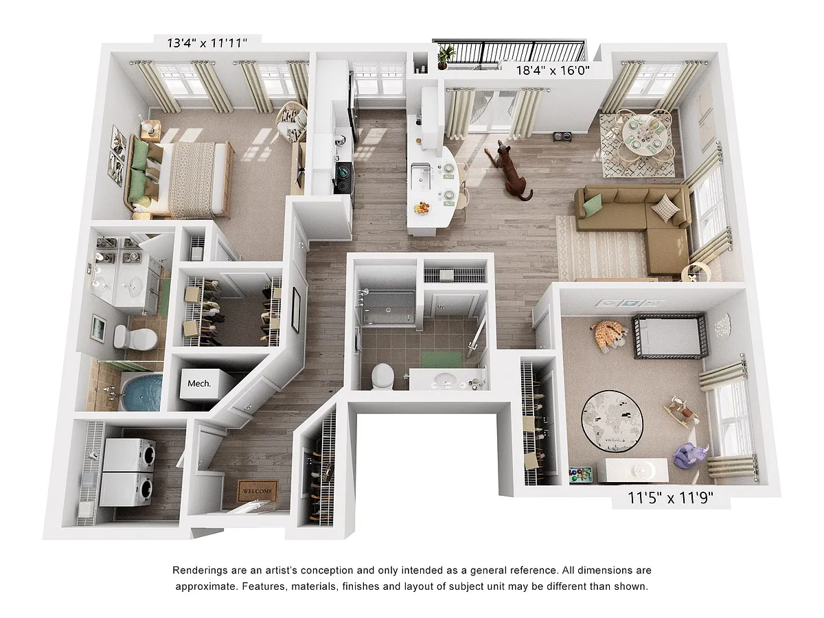 Floor plan Windmill